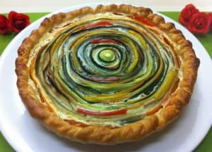 Receta: Tarta de verduras light: Recetas saludables para bajar de peso