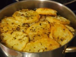 Patatas rebozadas