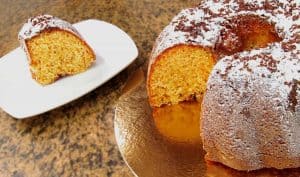 bizcocho de naranja casero