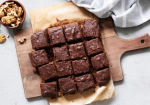 Receta brownie de chocolate